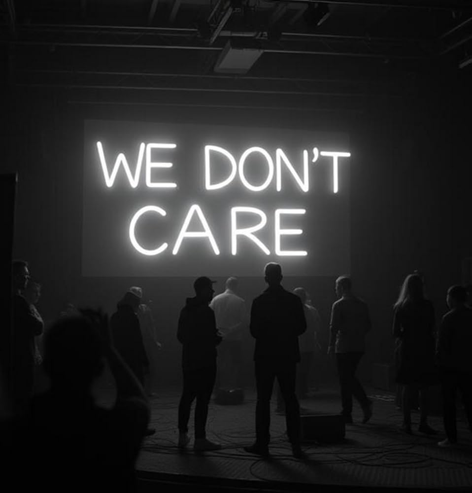 WE DON'T CARE