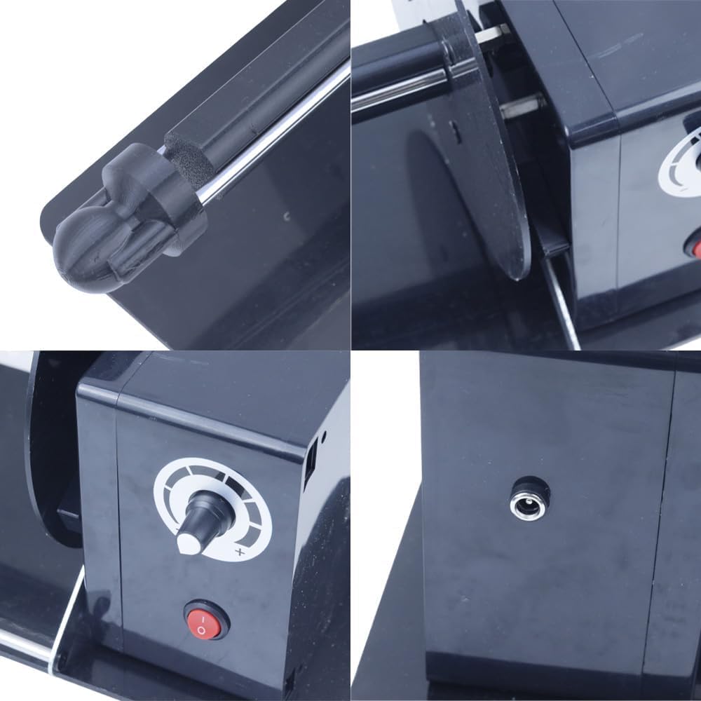 Avvolgitore Automatico Di Etichette, Macchina Avvolgitrice Industriale Con Controllo Automatico Della Velocità Di Avvio/arresto, Larghezza Massima Di Riavvolgimento 15 Cm, Compatibile Con Anime
