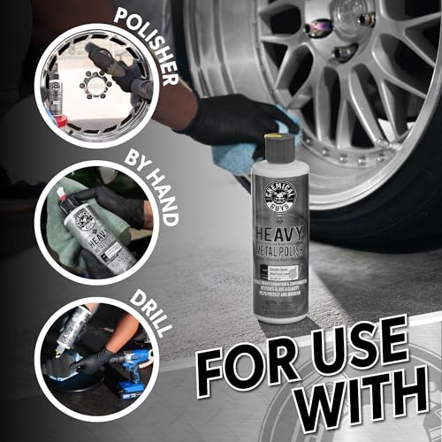 Chemical Guys Heavy Metal Polish Restorer and Protectant - Cleans, Restores & Protects, Aluminum, Stainless Steel, Chrome Polish & More, Safe for Cars, Trucks, Motorcycles, RVs, and Boats - 16 oz by Chemical Guys - Image 7