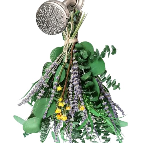 75 Pcs Dried Lavender, Eucalyptus & Rose Bouquet, Aromatherapy Decor