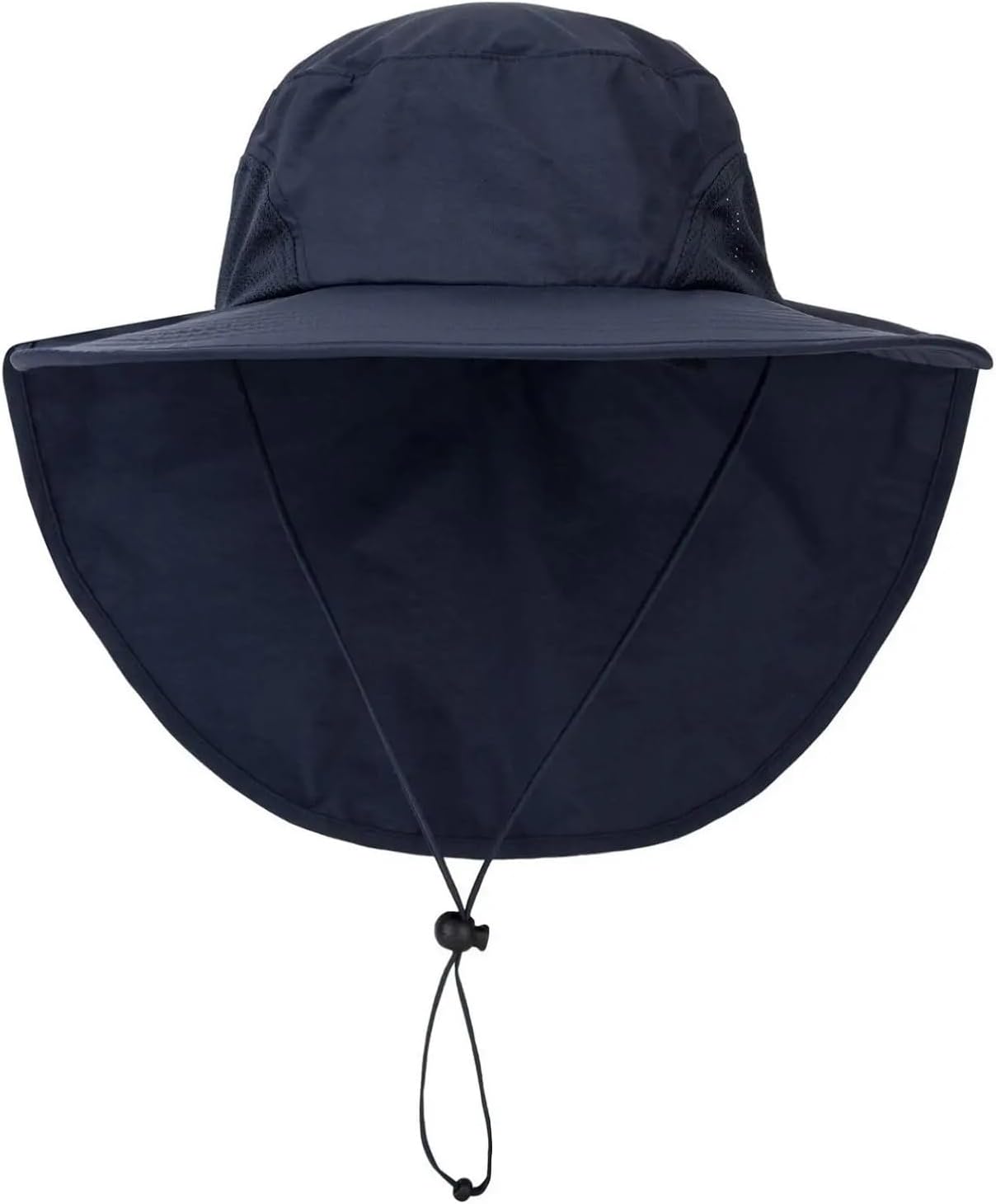 Outdoor Mesh Sun Hat with Neck Flap for Men Women