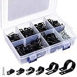GARANTÍA DE DEVOLUCIÓN DE DINERO: Todos los sets de abrazaderas en R para cables se venden con una garantía de devolución de dinero al 100%, en caso de que no esté feliz con su compra. De ser así, por favor, contáctenos y le haremos el reembolso. Advertencia. No apto para niños menores de tres años. Peligro de asfixia.
