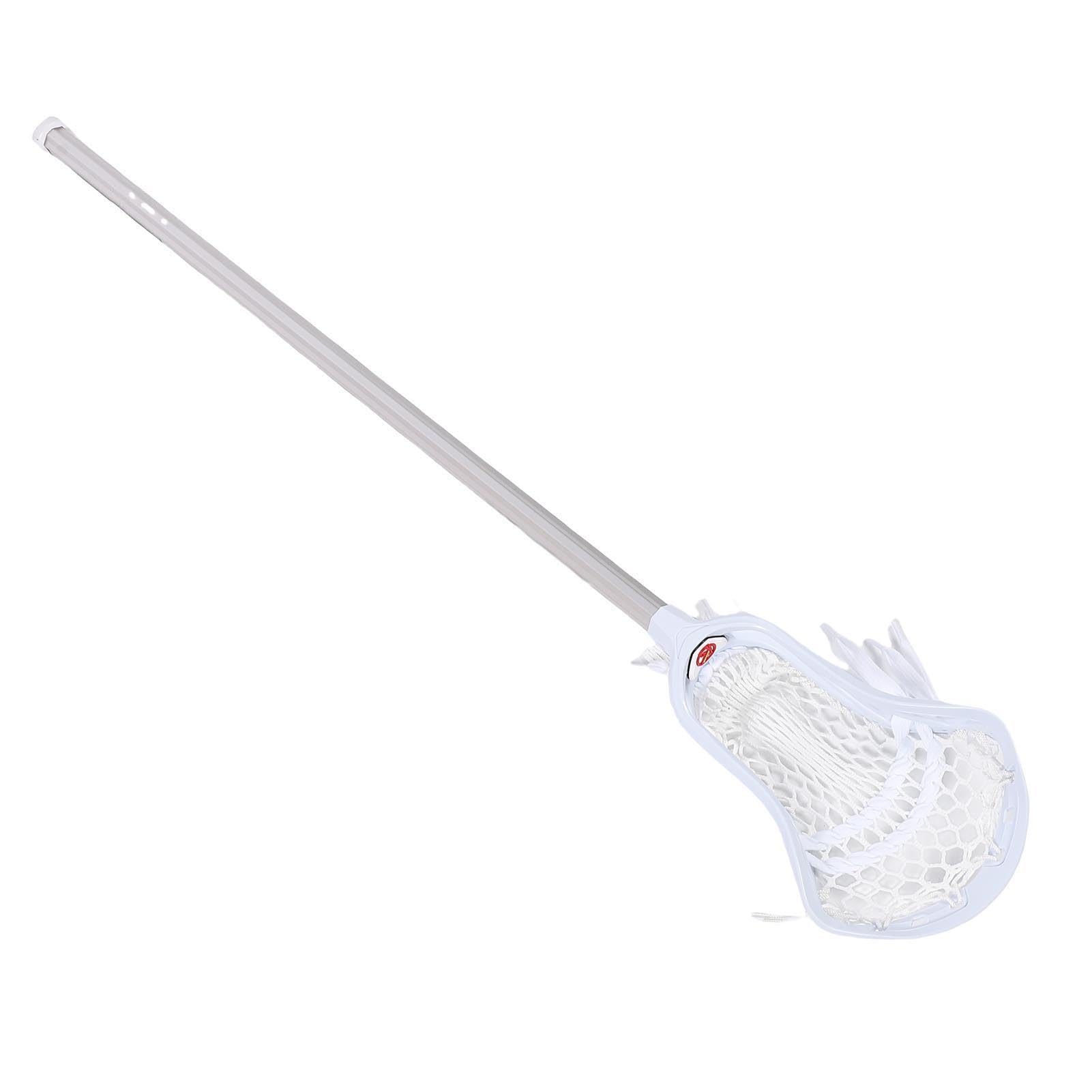 Game Lacrosse Stick, Wygodne Lacrosse Lacrosse w Celu Rywalizacji (BLACK) (WHITE)