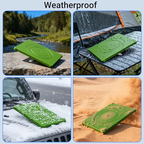 Image of DAIERTEK Starlink Mini Silicone Cover, Green Protective Case | Waterproof, Anti-Scratch, Satellite Dish Accessories, Outdoor Travel RV /Camping
