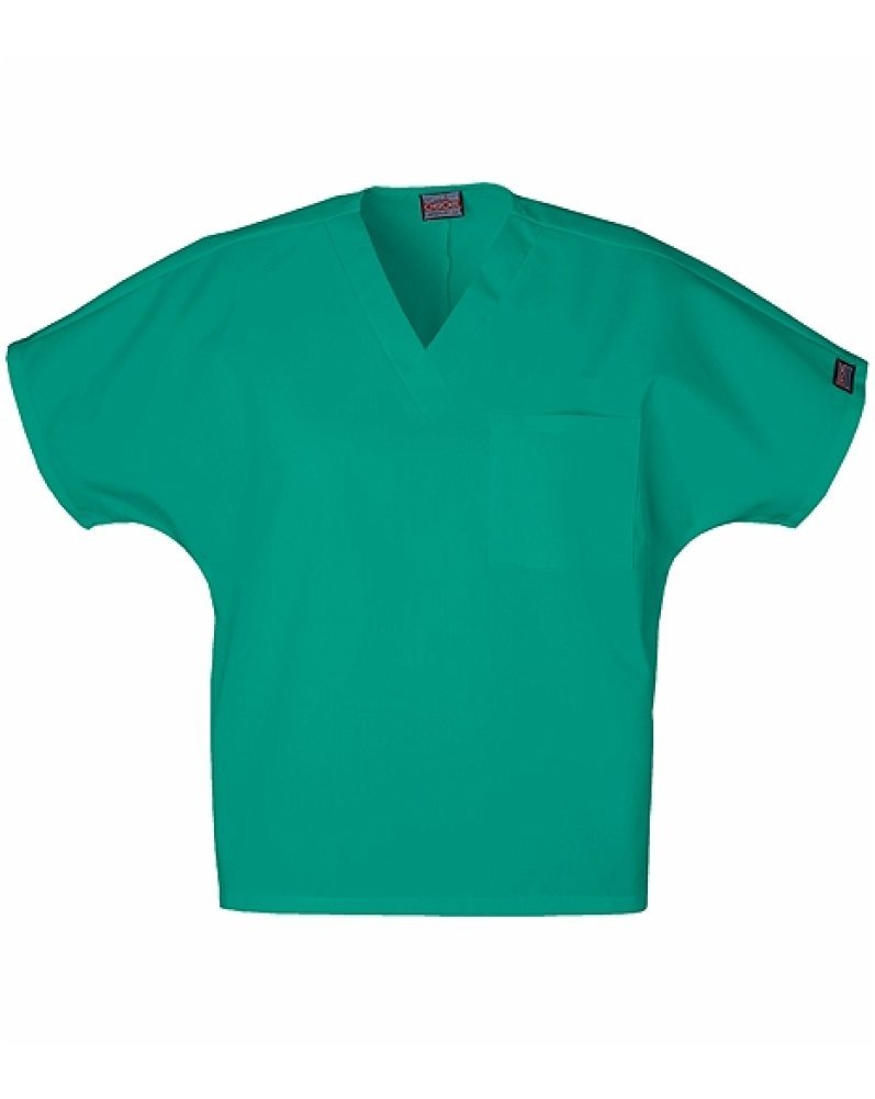 CherokeeWorkwear Unisex V-Neck Tunic Scrub Top