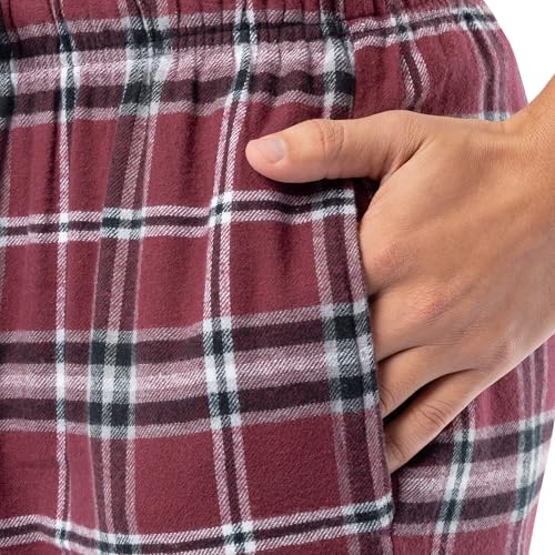 Image of Fruit of the Loom Men's Soft Flannel Pajama Lounge Sleep Pant