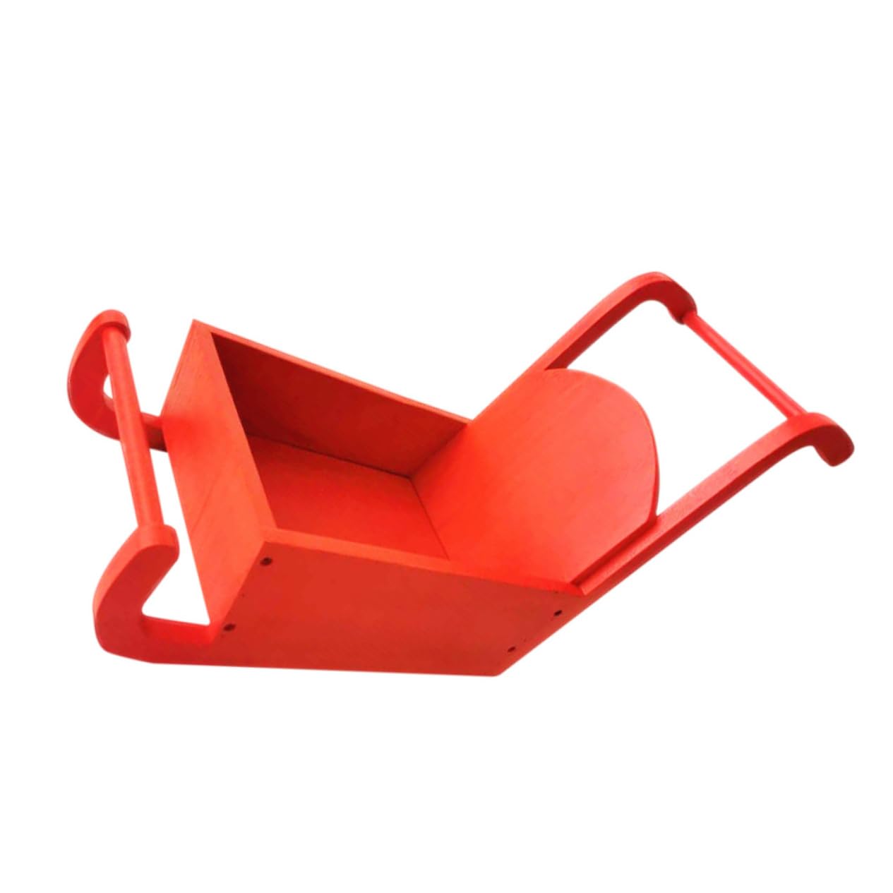 DOITOOL Accessoire Photo Garçon Fille Noël Traîneau Rouge Panier Original pour Photos