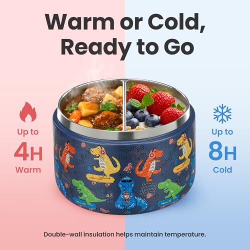 Pawtong 12oz Dinosaur Soup Thermo