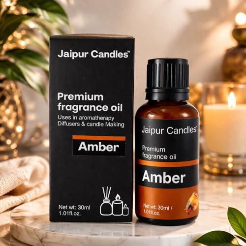 Image of Fragrance Oil | 30 ml | Aroma Oil for Home Fragrance | Best for Aromatherapy | Use in Diffusers, Candles, Air Fresheners (30ML, Amber)