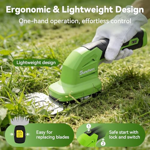 2 in 1 Hedge Trimmer Cordless 7.2V