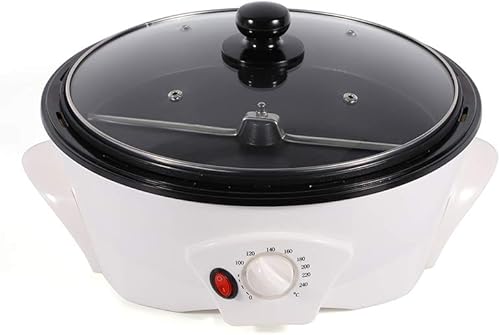 Miniatura 2 de Máquina tostadora de café, 110 V 800 W, tostadora de café eléctrica para el hogar, tostadora de café antiadherente de gran capacidad de 52.91 oz,