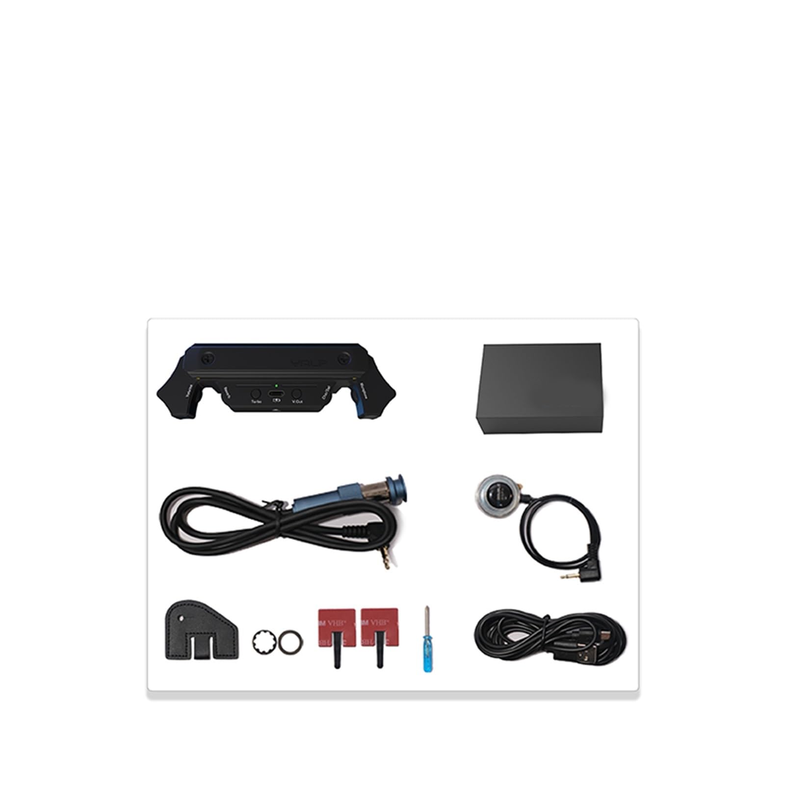 Pickup per chitarra folk nessun bisogno di forare il ricevitore di vibrazione un pulsante di disattivazione Pickup Chitarra Acustica