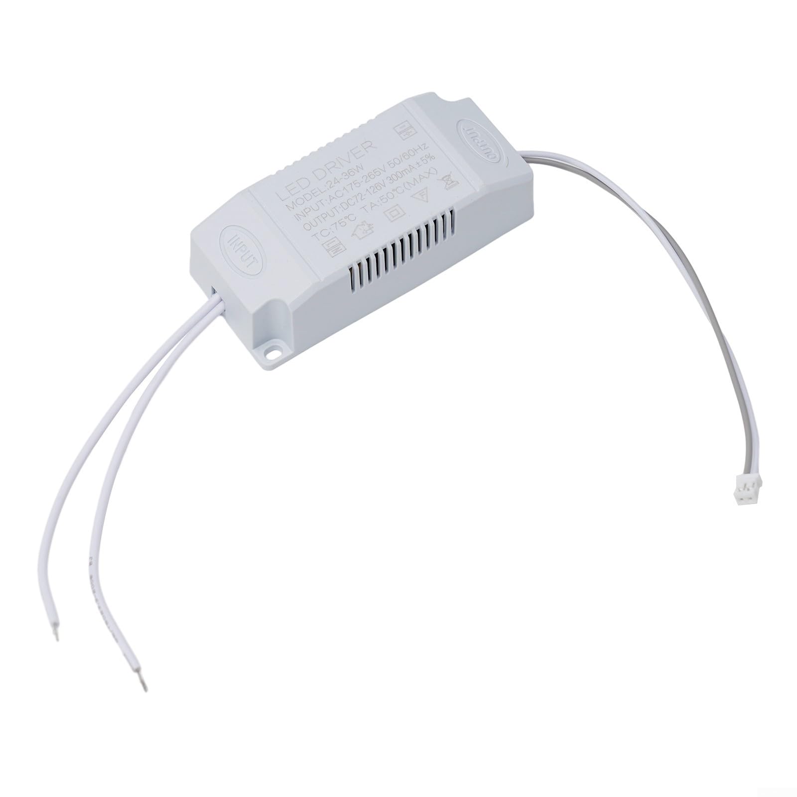 ReachMall Efficient LED Driver Transformer for DC Lighting Converts AC 240V Input to Constant Current Output at 12V, 24V, or 36V (24-36w)