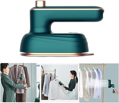 Portable Mini Ironing Machine, 180 Rotatable Handheld Steam Iron, Foldable Travel Garment Steamers for Clothes,Constant Temperature - Hidden Water