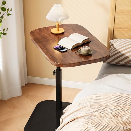 Table d'appoint 360° rotative pour canapé et meuble ordinateur réglable