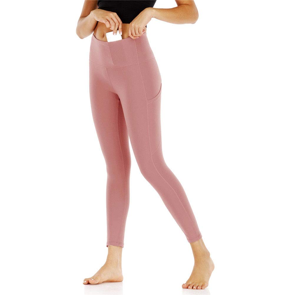 Leggings Sportivi Donna Vita Alta Con Tasca - Per Yoga, Fitness E Corsa