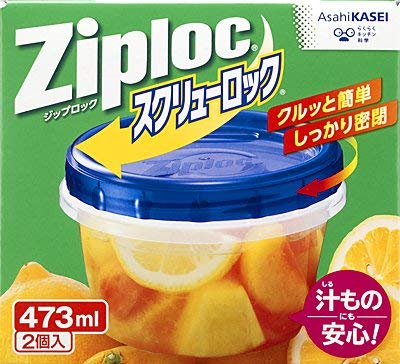 Amazon.co.jp: 旭化成HP ジップロック スクリューロック 473ML