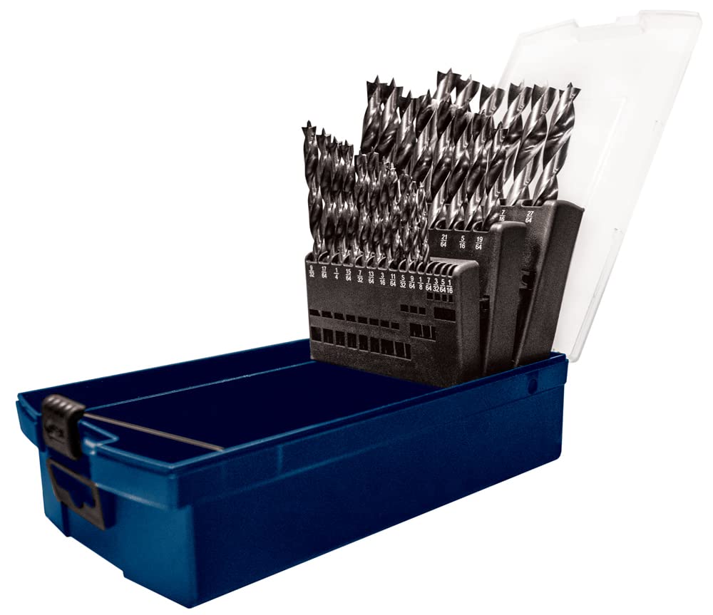 Tool 37280 Brad Point Drill Bit Set 