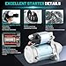 Farrme 17922 Starter Motor Fit for BmW 128i 135i 323i 325i 328i 330i 335i 525xi 530i X1 X3 X5 X6 Z4 2.0L 3.0L L4 L6 Automotive Replacement Starters#12417521116, 12417521123, 12417526236 Engine Starter