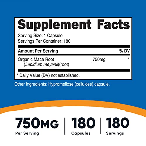 Nutricost Maca Root Capsules