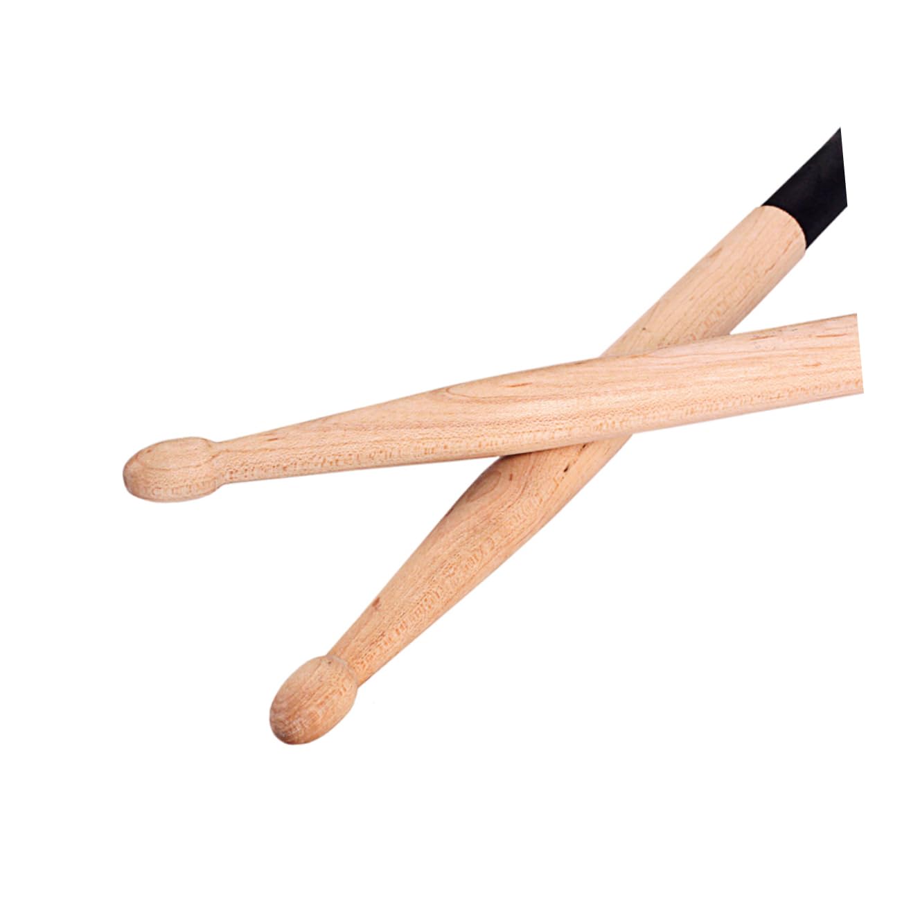 Spazzola Tamburo in Filo D'acciaio 2 Pezzi 222mm Beige | Doppio Lato, Accessori per Batteria Acustica e Jazz, Manico Robusto per Uso Musicale