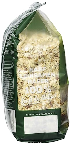 biozentrale Backmischung Saatenbrot Hanf & Leinsamen | 500 g Bio | schnell & einfach zuzubereiten | ballaststoffreich, Proteinquelle | ohne Mehl & ohne Hefe (Packung mit 3)