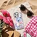 ChiCaseVer for iPhone 15 Case, Coastal Collage Pattern, Military-Grade Drop Protection, Seaside Daydream Soft Slim TPU Protective Cover with Camera Protection for Women & Girls