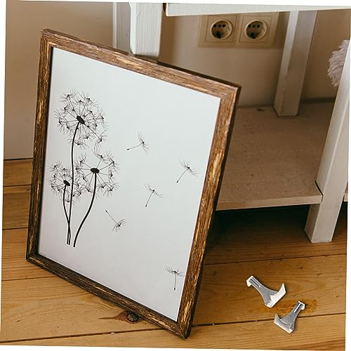 Image of 10pcs Metal Picture Frame Hooks for Wall Mounting Photo Hanging Hardware for Art and Photography Display for Use