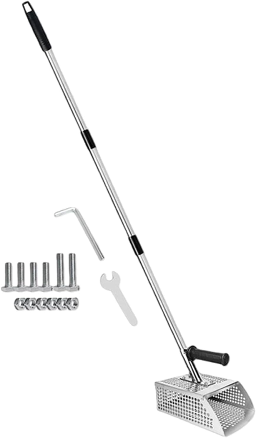 Premium Sand Shovel for Treasure Search Made from Stainless Steel with Detachable Post Heavy Duty Sand Shovel