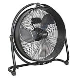Sealey HVF20S 20" Industrial High Velocity Orbital Drum Fan