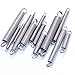 Bclla Zkenyao-Spring Wire Diameter 0.8mm Outer Diameter 10mm Ring Hook Tension Spring Coil Extension Spring Pullback Spring Draught Spring, More Durable (Length : 30mm (5Pcs))