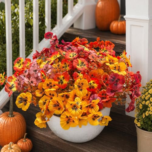 Fanfantoey Artificial Fall Flowers for Outdoors Decoration - image 1