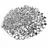 Surepromise Single Nail Rivet Studs Fastener Rapid Tubular Rivets Leather Craft 100PCS 8mm
