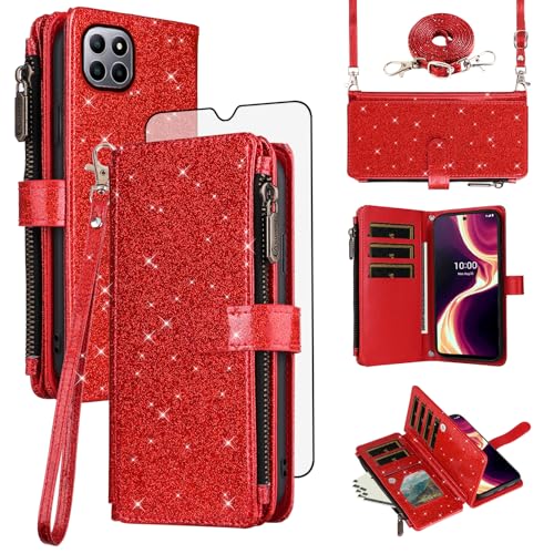 Housse Mb Celero 5G Plus SFC30 US Asuwish rouge anti-rayure et anti-chute