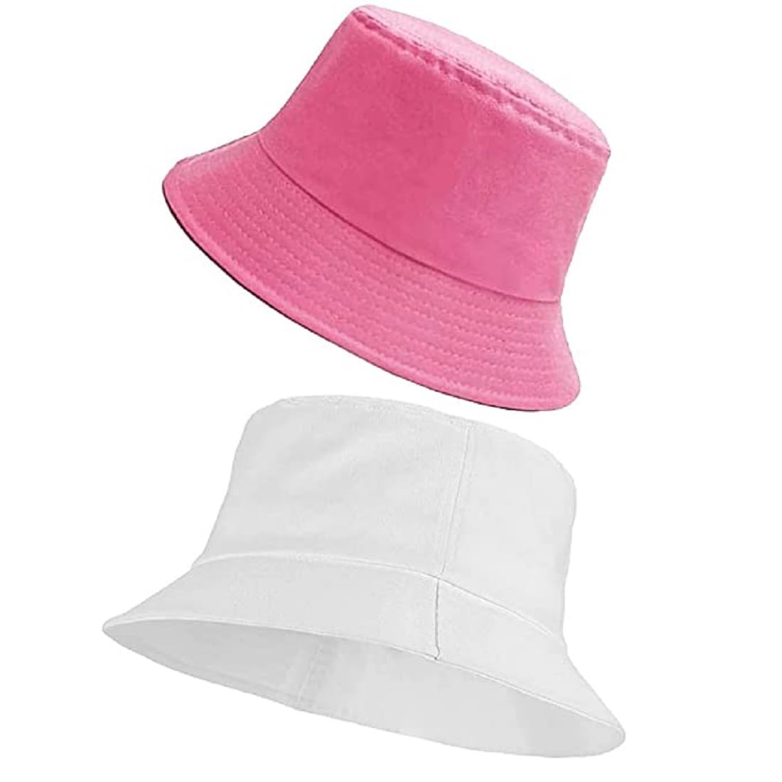 CAPITEUM Casual wear Printed Bucket Fisherman hat for Men and Women for Summer Unisex Hats/caps (Pink) 1