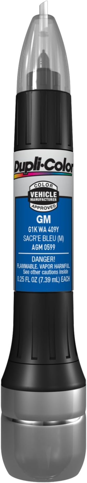 Dupli-Color Scratch Fix All-in-1 Touch Up Paint, Gloss, Sacr'e Bleu (M), .50 fl. oz.