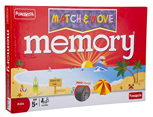 Image of Giggles - Nico The Giraffe & Funskool Memory Match and Move, Multicolor