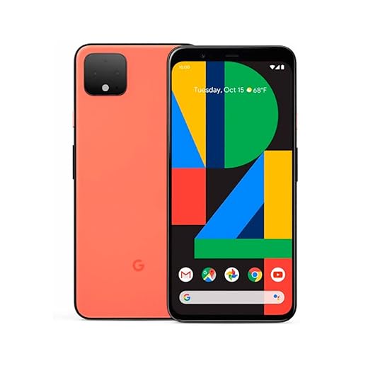Google Pixel 4 14,5 cm (5.7") 6 GB 64 GB Arancione 2800 mAh Pixel 4, 14,5 cm (5.7"), 1080 x 2280 Pixel, 6 GB, 64 GB, 16 MP, Arancione