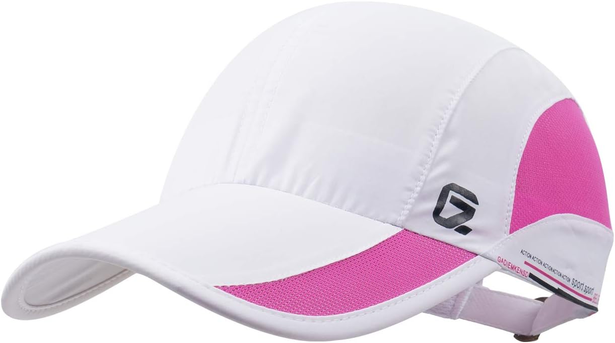 iBasingo Baseball Cap Soft Brim Lightweight Waterproof Breathable Sport Running Cap Men and Woman Quick-Dry UV-Protection Sun Hats Outdoor Activities BVH01