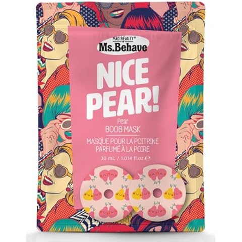 MAD Beauty Ms Behave Nice Pear Boob Mask Cover