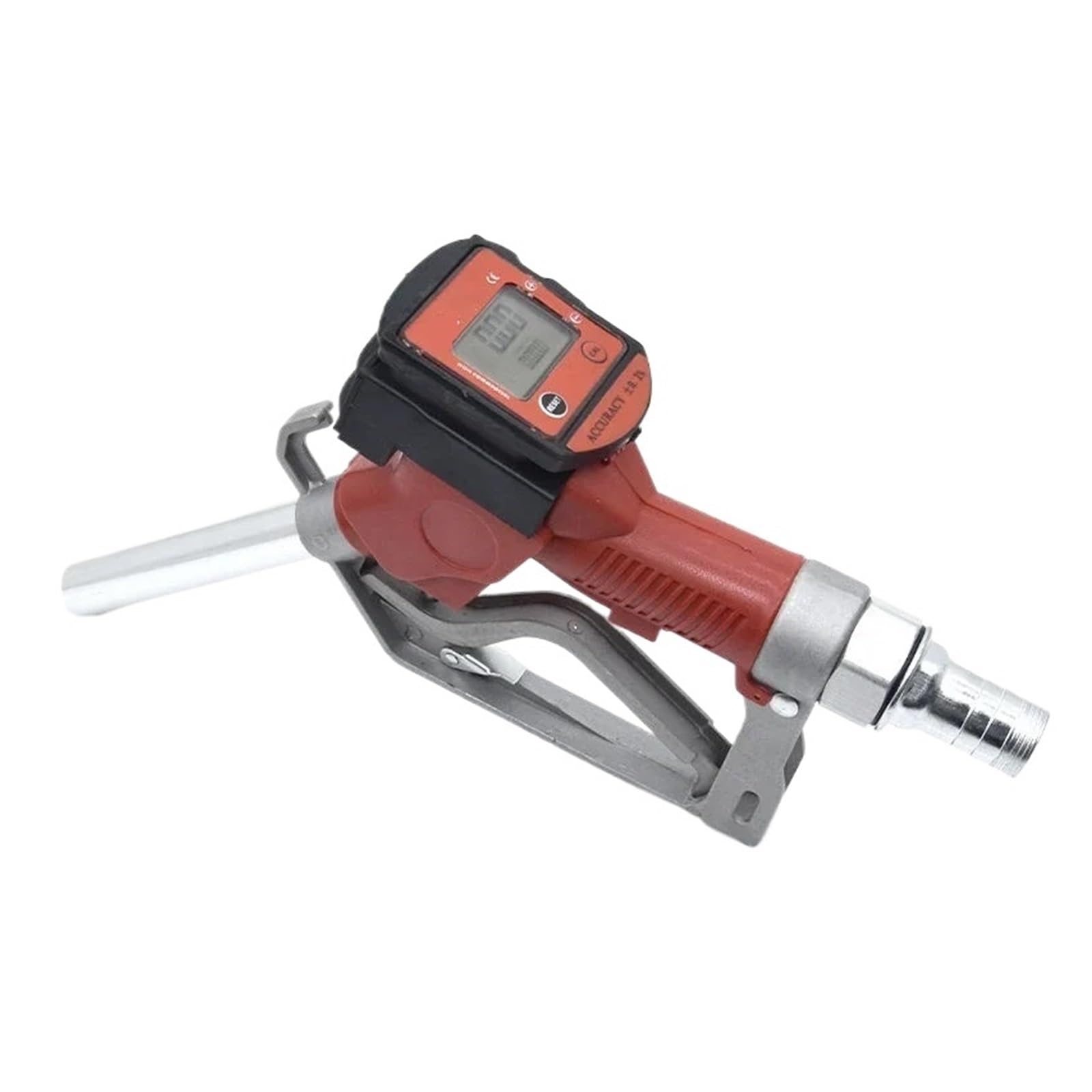 Pistola de combustible dosificadora electrónica K26, engranaje pistola 1 pulgada, pantalla Digital gasolina diésel, medidor flujo for el hogar Para uso de bricolaje