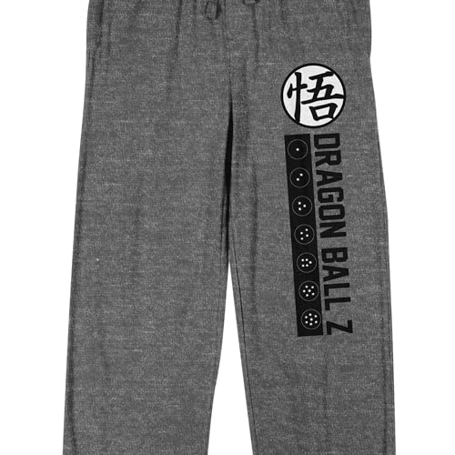 Dragon Ball Z Dragon Balls Men'S Heather Grey Sleep Pants2