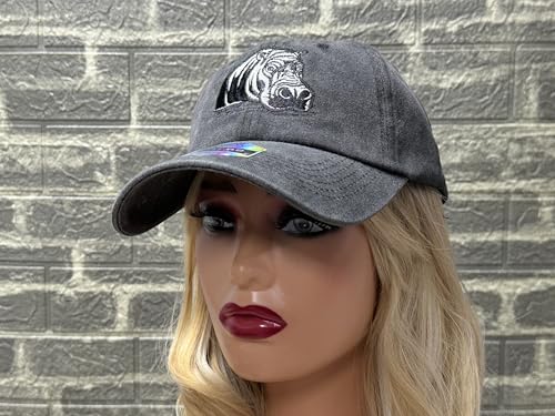Gorra ajustable bordada con diseño animal para hombres y mujeres miniatura 5