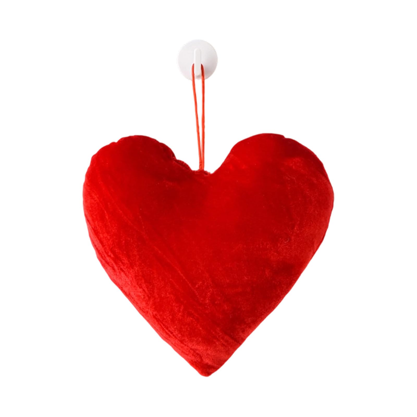 hogtnd Soft Filled Heart Pendant Valentine's Day Wedding Anniversary Decoration Hanging Ornament Hanging Decoration Ceiling Decoration Anniversary Ornament