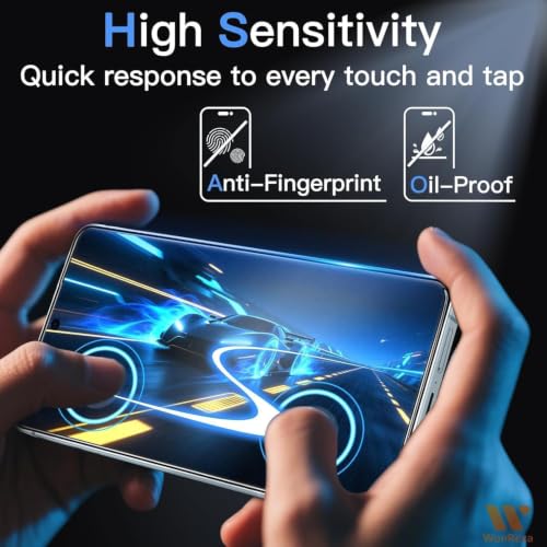 Image of Pack 1- Matte Screen Glass Protector For Google Pixel 11 Pro XL 5G FingerPrint Unlock | 9H Tempered Glass | Anti-FingerPrint Camera Cutout - installation Kit