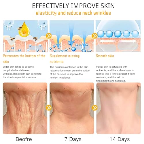 Bee Lift Anti Aging Firming Body Cream, Bee Venom Wrinkle Removal Cream, Collagen Firming Body Lotion, Neck Firming Cream For Loose Skin, Skin Tightening Cream Body, Restore Elasticity, Hydration - Image 6