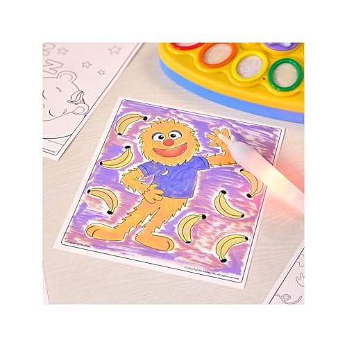 Crayola Ms Rachel Color Wonder Magic Light Brush, Mess Free Coloring Toy 3+ - image 6