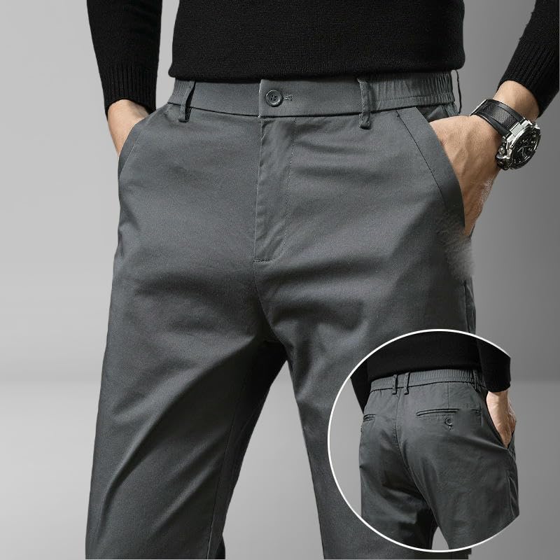 Pantalon coton homme coupe ample et style décontracté - 5