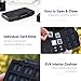 [Large Capacity] XQD Card CFexpress Type B Card Case Holder Storage, 36 Slots Memory Card Organizer Box for 24 TF Micro SD and 12 CFexpress Type-B Cards, for Nikon Z8 Z9 Z6III Z6II Z7II Z6 Z7 D4 D850