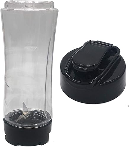 Miniatura 3 de Joystar Cuchilla cruzada myblend de repuesto con 2 botellas deportivas de 20 onzas y tapa para llevar, compatible con licuadoras Oster MyBlend